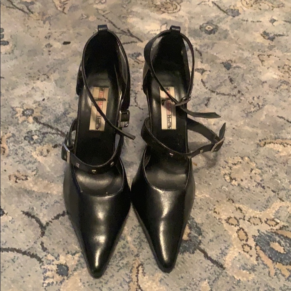 Black heels Size 8.5 by The highest heel
